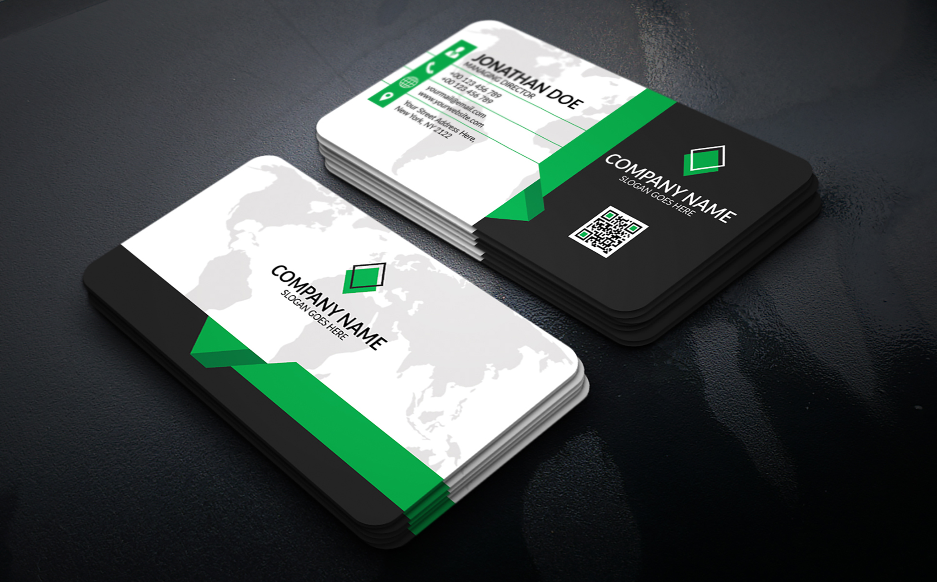 Download Фирменный стиль "Business Card Design - Corporate Identity Template" / Business Card Design - Corporate Identity Template - Фирменный стиль на тему графика corporate,modern,businesscard,visitingcard,card,creative,new,elegant,identity,company,print,psd