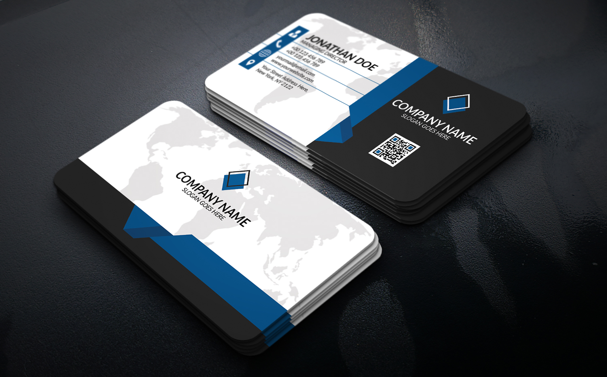 Download Фирменный стиль "Business Card Design - Corporate Identity Template" / Business Card Design - Corporate Identity Template - Фирменный стиль на тему графика corporate,modern,businesscard,visitingcard,card,creative,new,elegant,identity,company,print,psd