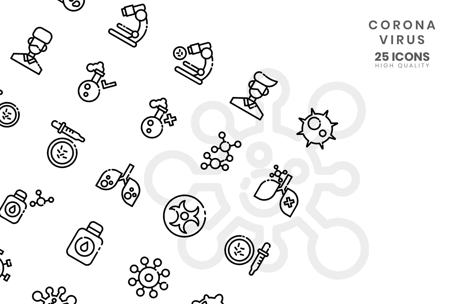 Download Набор иконок "Corona Virus is Available in Three Styles Icon Set" / Corona Virus is Available in Three Styles Icon Set - Набор иконок на тему графика coronavirus,epidemic,fever,symptom,virus,danger,illustration,vector,background,bacterium,cartography,cells,colors,contagious,corona,covid19,death,disease,global,illness