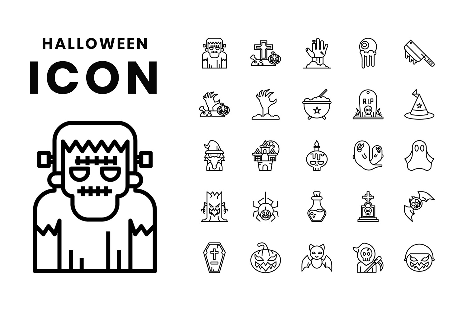 Download Набор иконок "Halloween Icon Set" / Halloween Icon Set - Набор иконок на тему графика bat,children,devil,ghost,greeting,halloween,horror,kids,mascot,monster,moon,moonlight,party,poster,scary,silhouette,spooky,trick,vampire,costume