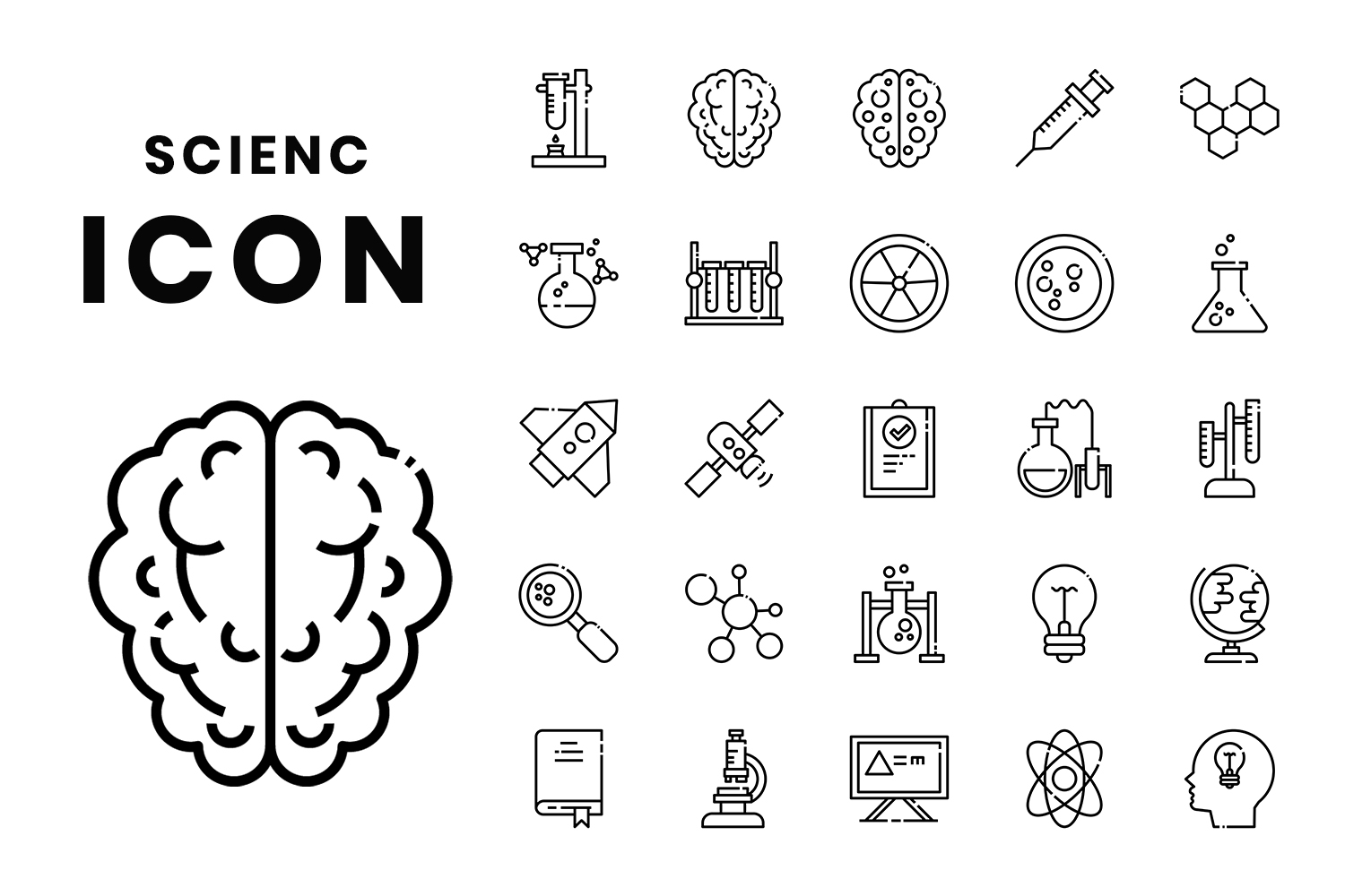 Download Набор иконок "Science Icon Set" / Science Icon Set - Набор иконок на тему графика analysis,astronomy,biology,biotechnology,chemistry,college,discovery,education,engineering,experiment,expertise,genetics,graphic,infographic,innovation,laboratory,linear,medicine,microbiology