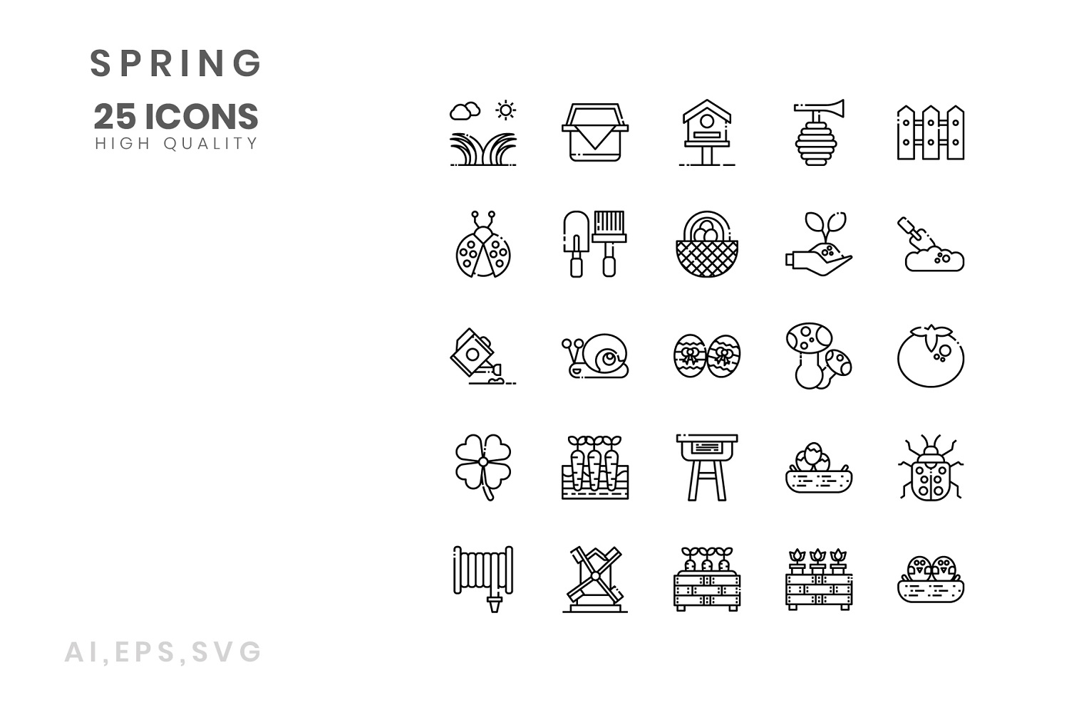 Download Набор иконок "spring Icon Set" / spring Icon Set - Набор иконок на тему графика butterfly,cat,font,graphic,ornament,owl,bicycle,fox,funny,hello,ladybug,umbrella,art,bunny,cartoon,collection,element,happy,illustration,isolated