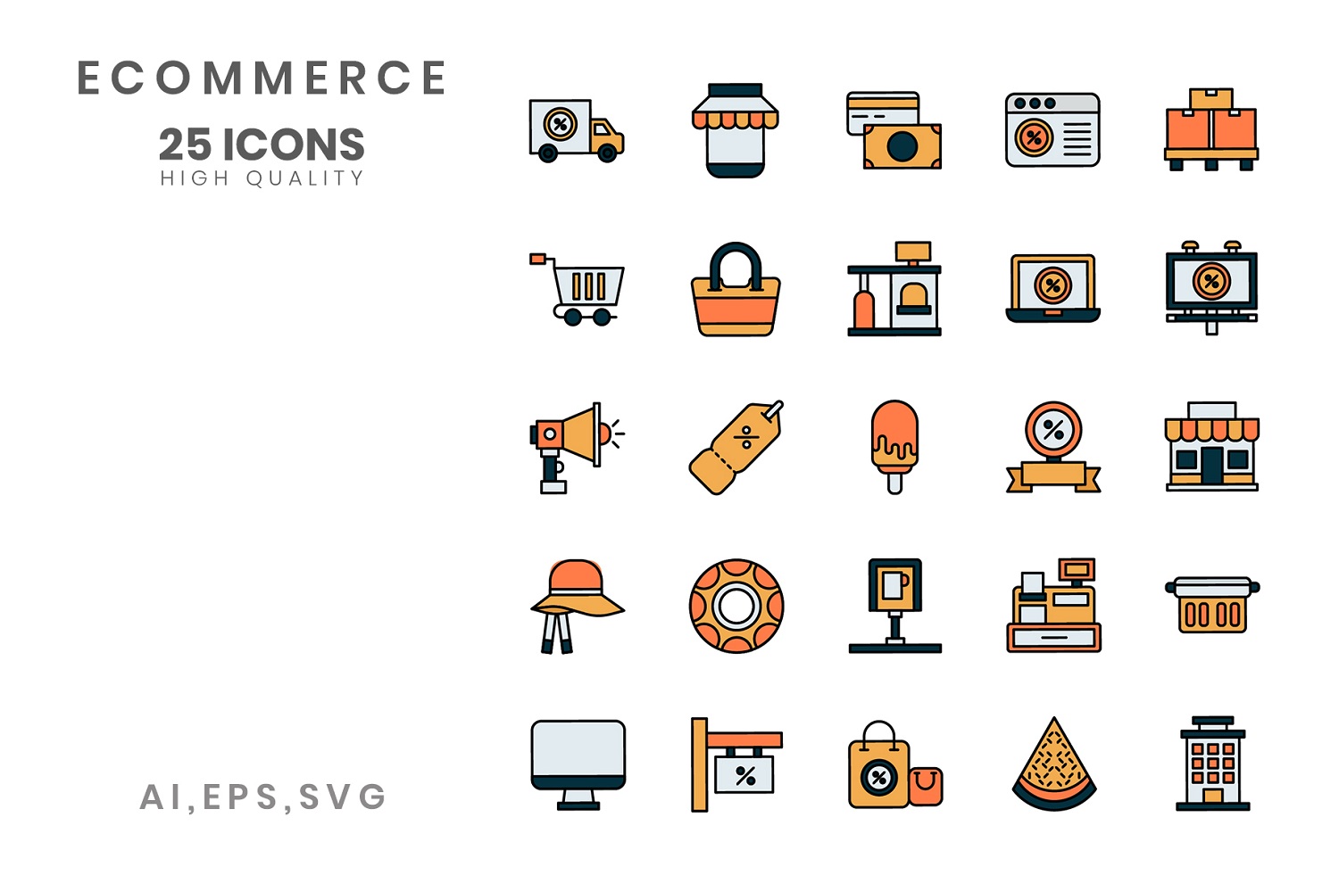 Download Набор иконок "Ecommerce Icon Set" / Ecommerce Icon Set - Набор иконок на тему графика book,bookstore,bus,connection,delivering,document,finance,horizontal,icon set,internet,outline,paint,paying,price,retail,sale,store,telephone,bag