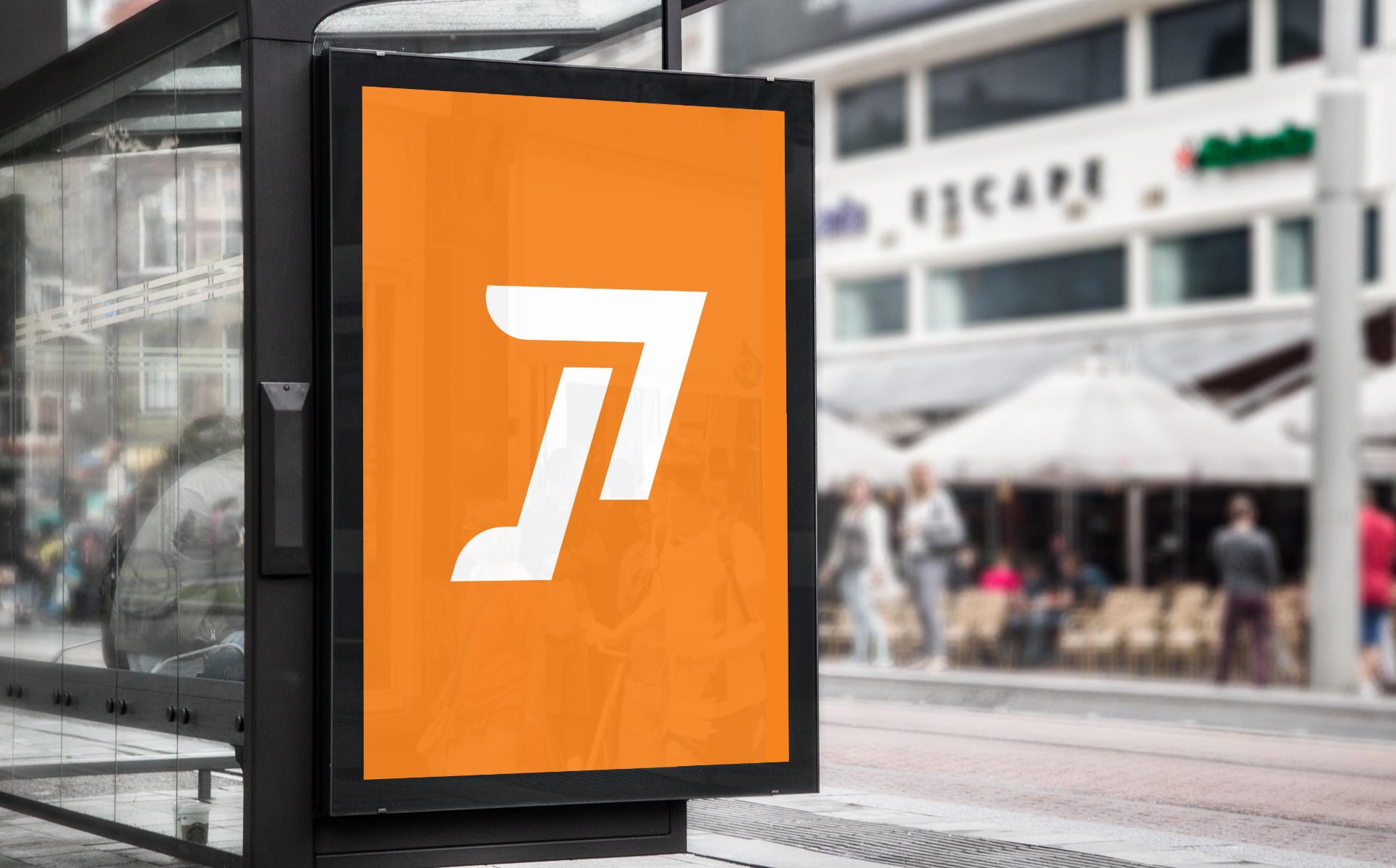 Download Шаблон логотипа "Letter J - Collection Logo Template" / Letter J - Collection Logo Template - Шаблон логотипа на тему графика logo,design,graphic,letter,tech,company,business,corporate,collection,abstract,orange,icon,monogram,brand,identity,branding,media,advertise,digital,premium