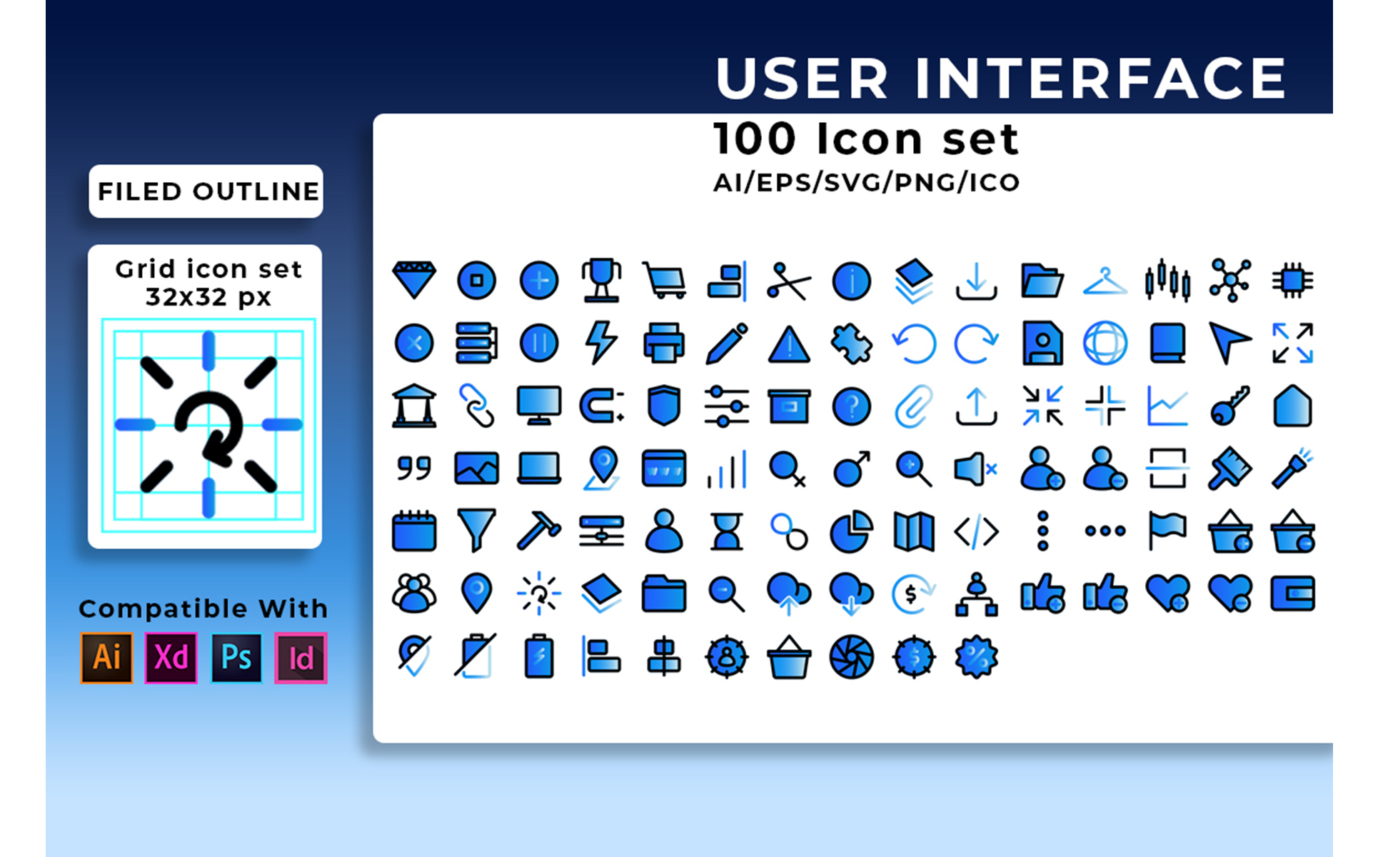Download Набор иконок "User Interface Icon Set" / User Interface Icon Set - Набор иконок на тему графика icon,interface,user,vector,web,business,set,symbol,simple,line,design,phone,internet,mobile,media,modern,button,application,thin,sign