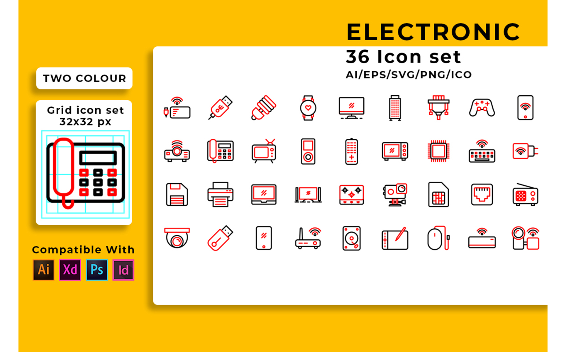 Download Набор иконок "Electronic Set Icon" / Electronic Set Icon - Набор иконок на тему графика icon,technology,vector,symbol,mobile,computer,web,electronic,communication,sign,set,digital,website,phone,electronics,internet,device,laptop,television,illustration