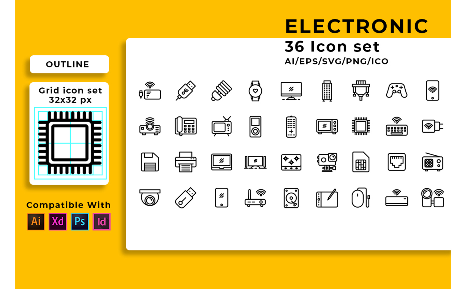 Download Набор иконок "Electronic Set Icon" / Electronic Set Icon - Набор иконок на тему графика icon,technology,vector,symbol,mobile,computer,web,electronic,communication,sign,set,digital,website,phone,electronics,internet,device,laptop,television,illustration