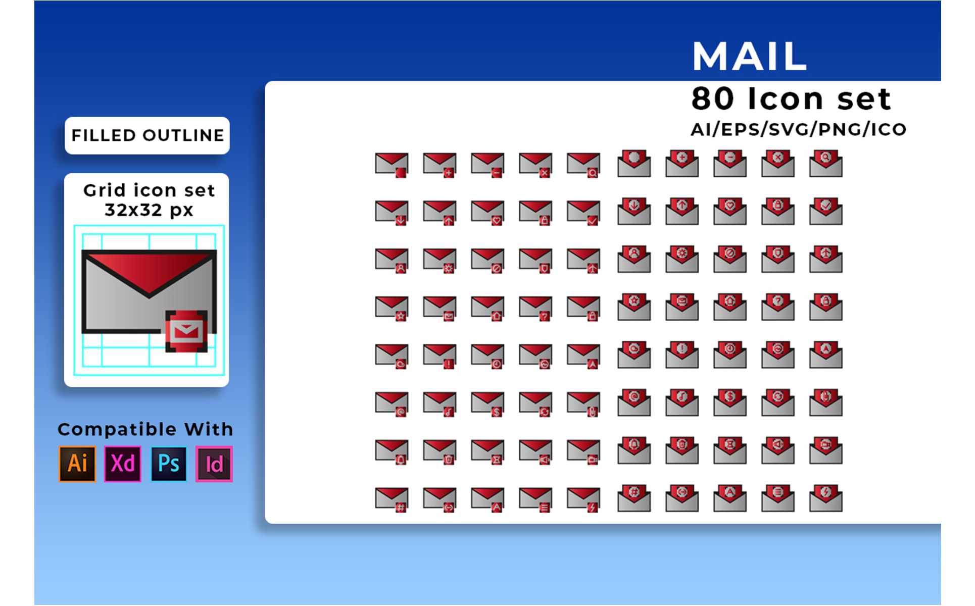 Download Набор иконок "Message And Mail Set Icon" / Message And Mail Set Icon - Набор иконок на тему графика icon,mail,sign,message,web,symbol,website,vector,internet,illustration,business,set,mobile,letter,phone,interface,isolated,button,information,arrow