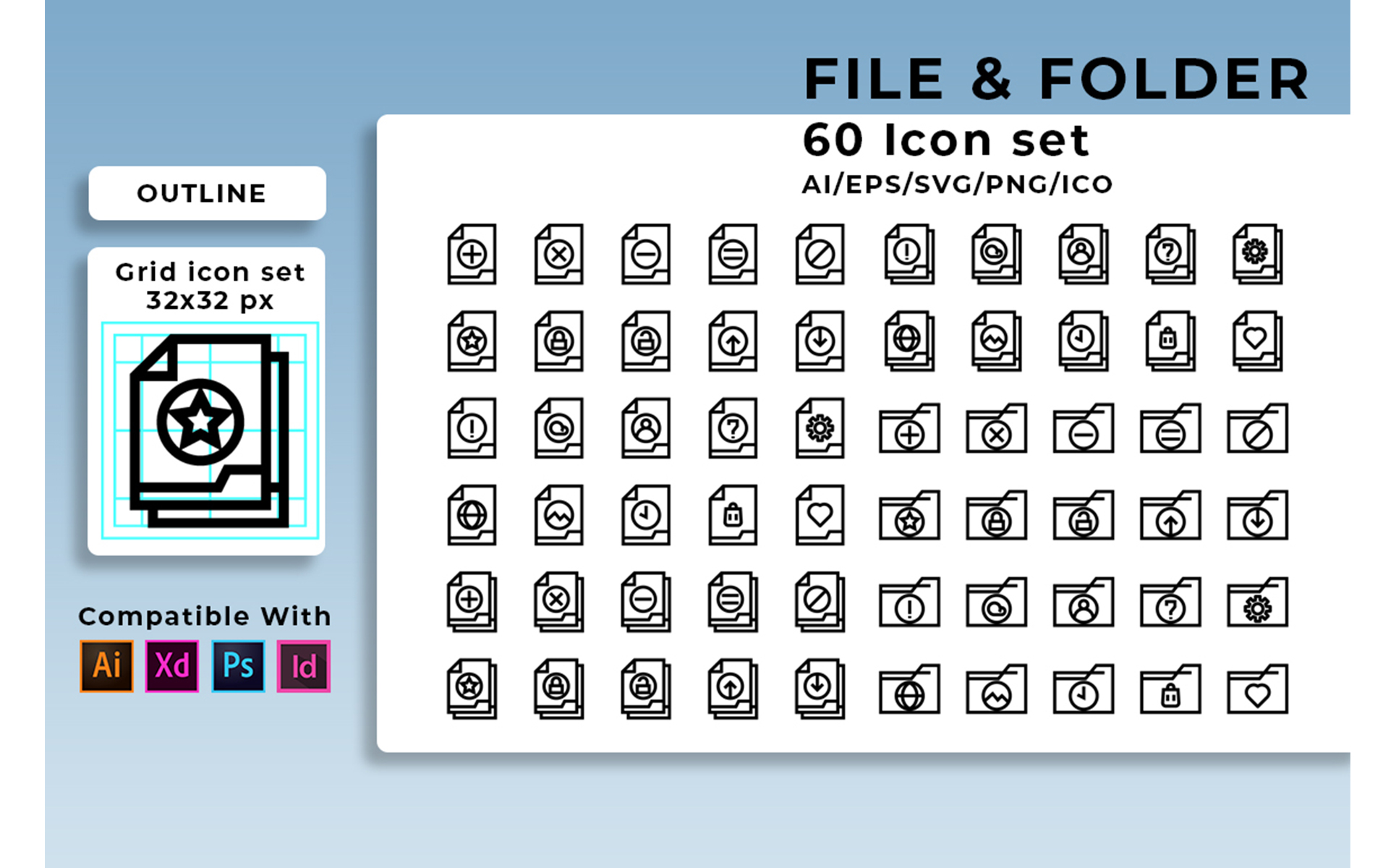 Download Набор иконок "File And Folder Set Icon" / File And Folder Set Icon - Набор иконок на тему графика icon,vector,business,file,document,set,sign,symbol,open,web,archive,design,illustration,paper,organize,folder,interface,element,search,isolated