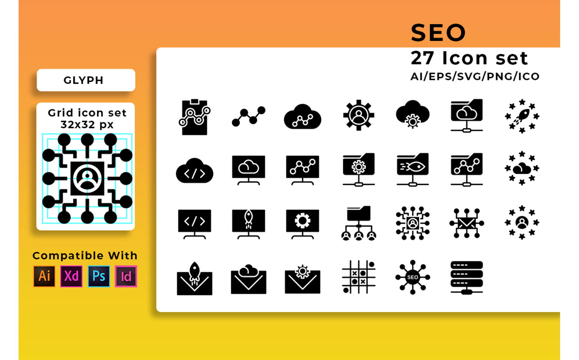 Download Набор иконок "Search Engine Optimization Set Icon" / Search Engine Optimization Set Icon - Набор иконок на тему графика seo,search,marketing,optimization,web,business,internet,icon,symbol,design,concept,analytics,engine,management,set,development,technology,website,illustration,social