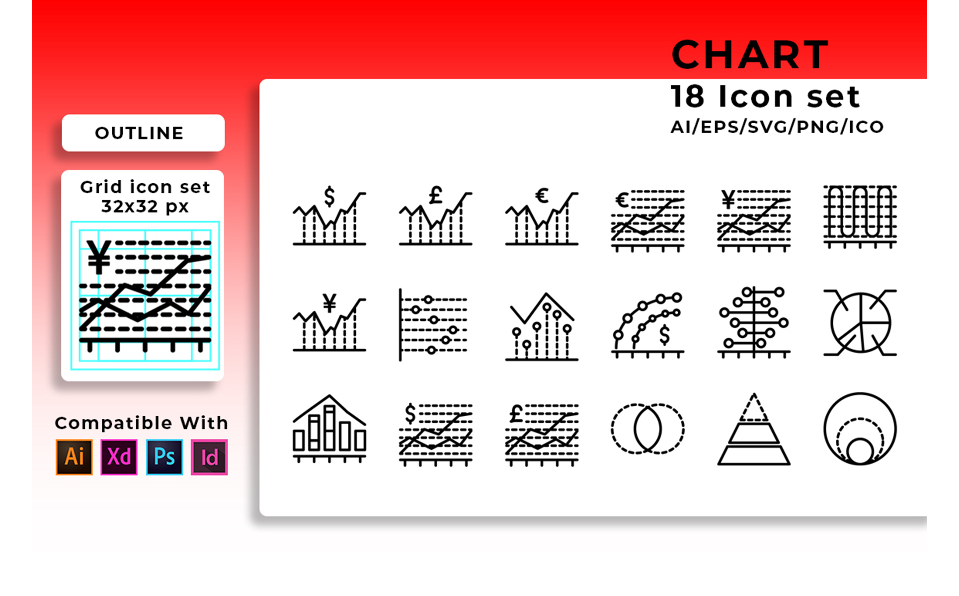 Download Набор иконок "Chart Set Icon" / Chart Set Icon - Набор иконок на тему графика vector,set,business,chart,arrow,icon,symbol,sign,web,collection,illustration,design,document,technology,home,graphic,mobile,data,computer,message