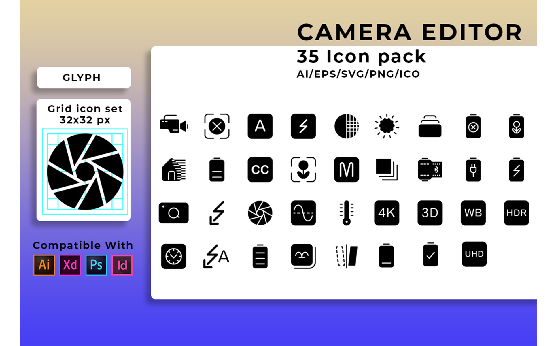 Download Набор иконок "Photo Camera Editor Set Icon" / Photo Camera Editor Set Icon - Набор иконок на тему графика camera,photo,icon,set,editor,vector,sign,image,symbol,computer,line,technology,control,tool,photography,thin,picture,web,interface,crop