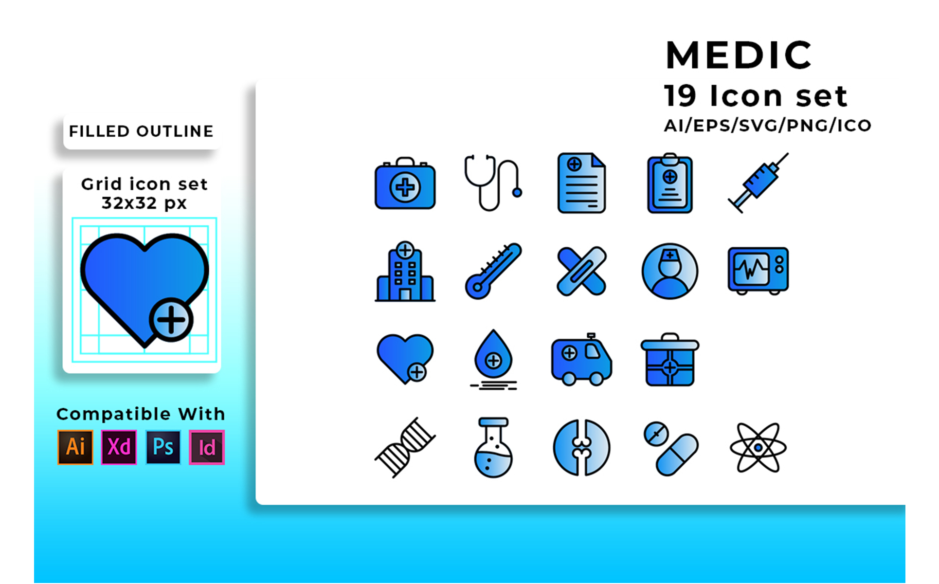 Download Набор иконок "Medic Set Icon" / Medic Set Icon - Набор иконок на тему графика medic,icon,medical,vector,medicine,health,doctor,hospital,care,set,healthcare,sign,clinic,human,nurse,emergency,symbol,illustration,aid,help
