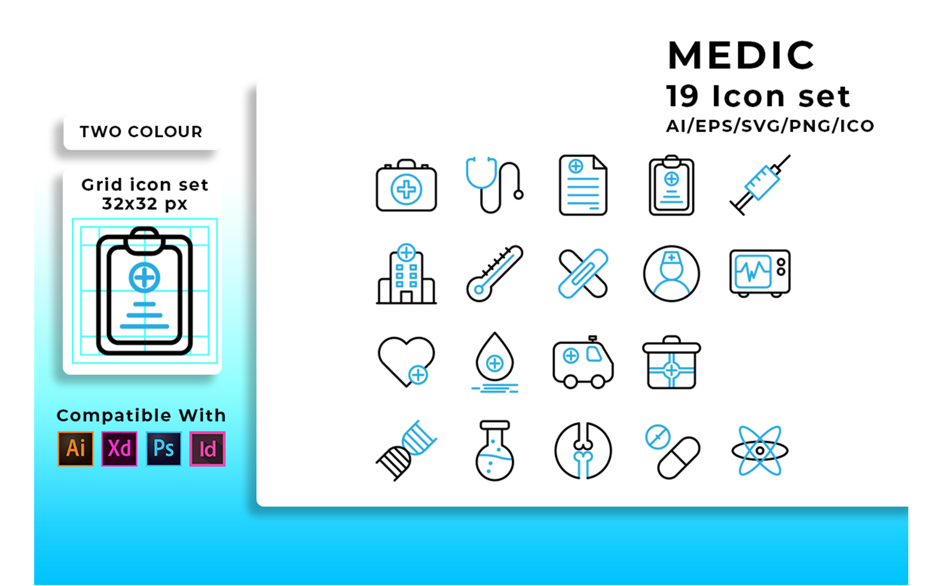Download Набор иконок "Medic Set Icon" / Medic Set Icon - Набор иконок на тему графика medic,icon,medical,vector,medicine,health,doctor,hospital,care,set,healthcare,sign,clinic,human,nurse,emergency,symbol,illustration,aid,help