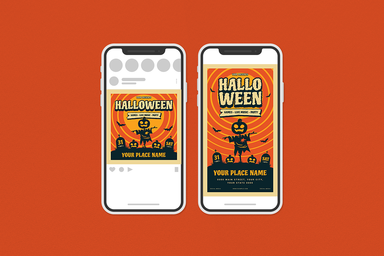 Download Фирменный стиль "Halloween Party Flyer Set - Corporate Identity Template" / Halloween Party Flyer Set - Corporate Identity Template - Фирменный стиль на тему графика celebration,club,costume,costume party,ghost,halloween,halloween flyer,halloween flyers,halloween party,halloween poster,hand,happy halloween,horror,monster,october,party,pumpkin,social media