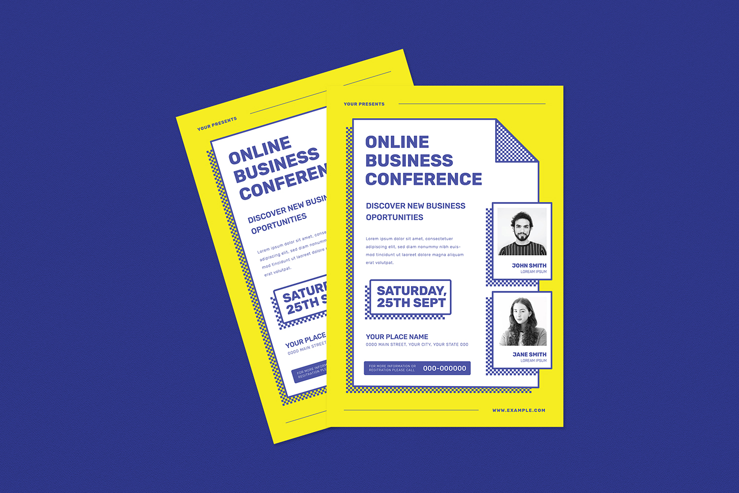 Download Фирменный стиль "Online Business Conference Flyer Set - Corporate Identity Template" / Online Business Conference Flyer Set - Corporate Identity Template - Фирменный стиль на тему графика bundle,business,conference,convention,event,flyer,instagram post,instagram story,meeting,online,package,poster,print,social media,speakers,summit,template,town hall