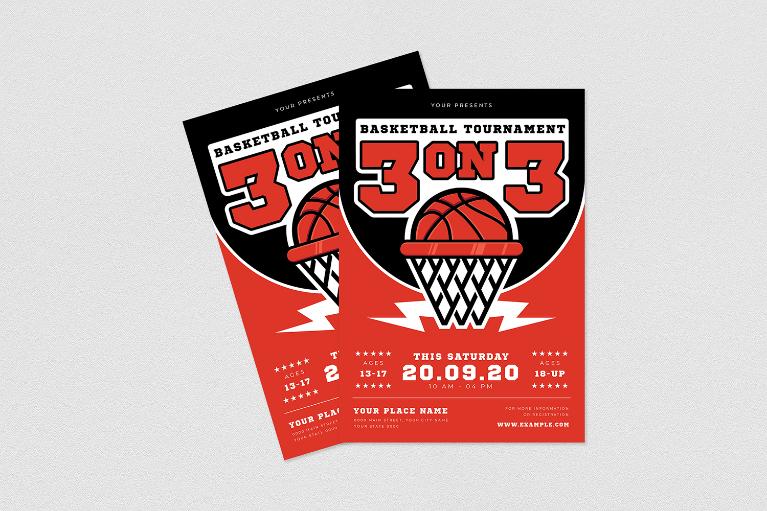 Download Фирменный стиль "Basketball Tournament Flyer Set - Corporate Identity Template" / Basketball Tournament Flyer Set - Corporate Identity Template - Фирменный стиль на тему графика basket ball,basketball,basketball flyer,basketball poster,collage,collage sports,event,flyer,game,league,party,sport,sports,sports club,template,templates,tournament