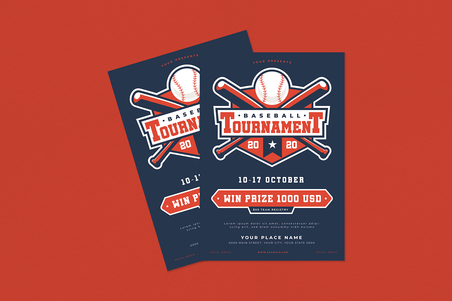 Download Фирменный стиль "Baseball Tournament Flyer Set - Corporate Identity Template" / Baseball Tournament Flyer Set - Corporate Identity Template - Фирменный стиль на тему графика ball,baseball,champion,champions,championship,college,cup,event,fans,field,flag,game,glove,helmet,homerun,league,love,major league,mlb,monday night