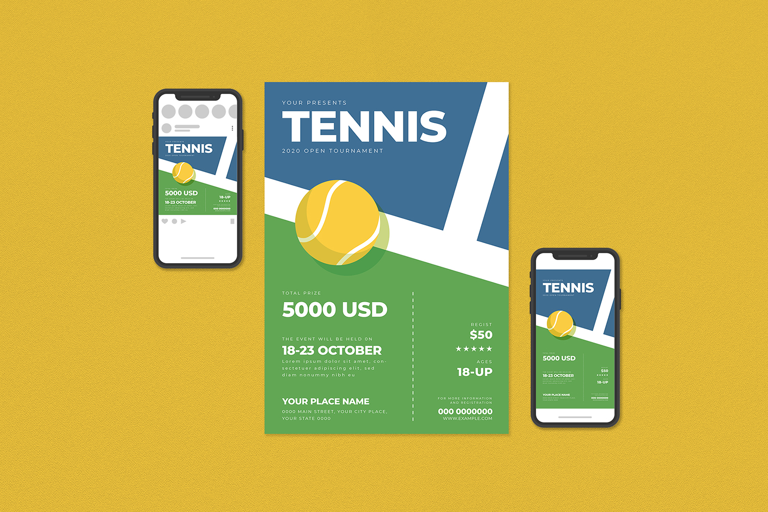 Download Фирменный стиль "Tennis Tournament Flyer Set - Corporate Identity Template" / Tennis Tournament Flyer Set - Corporate Identity Template - Фирменный стиль на тему графика adventure poster,advertising,business,champion,champions league,competition,concept,corporate,event,flyer,game,magazine,olympics,packaging,pamphlet,post,promotion,sport,success,team