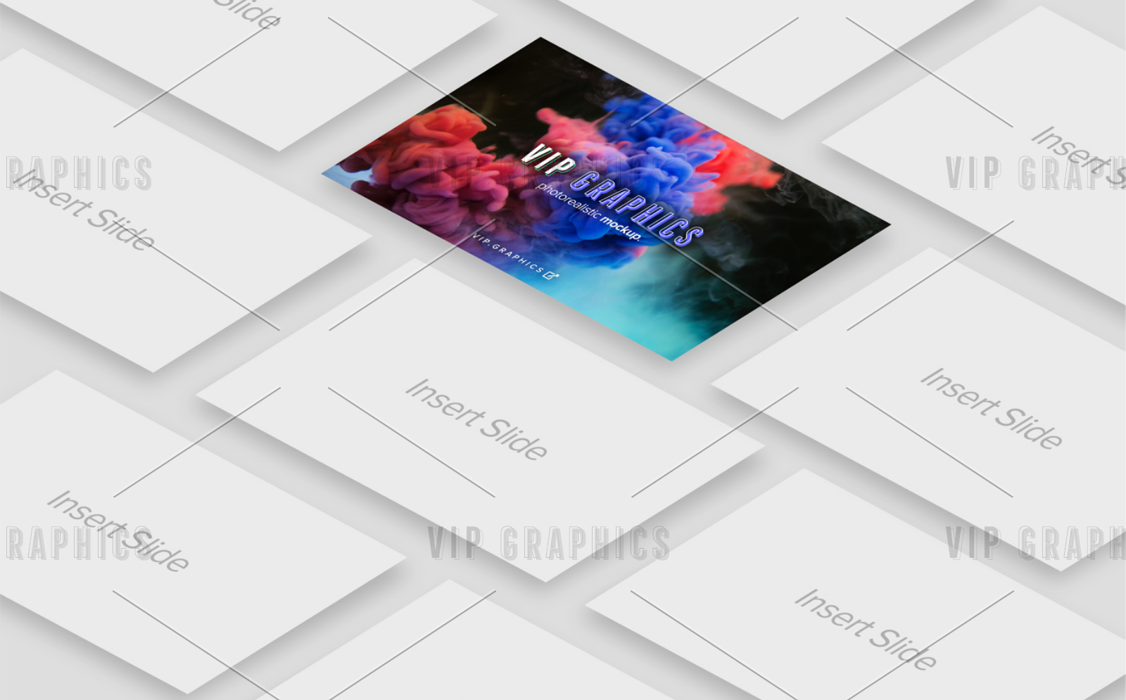 Download Мокап для продукта "Slides Portfolio Showcase: 3D Isometric Presentation product mockup" / Slides Portfolio Showcase: 3D Isometric Presentation product mockup - Мокап для продукта на тему портфолио дизайнера portfolio,presentation,perspective,slide,deck,showcase,isometric,perspective mockup,psd template,psd,portfolio template,keynote,powerpoint,slides,mockup,google slides,3d