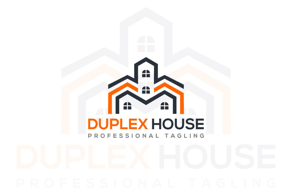 Download Шаблон логотипа "Duplex House - Real Estate Design Logo Template" / Duplex House - Real Estate Design Logo Template - Шаблон логотипа на тему графика abstract,apartment,architecture,background,branding,building,business,construction,corporate,creative,design,duplex,element,estate,finance,home,house,logo,real,compzny