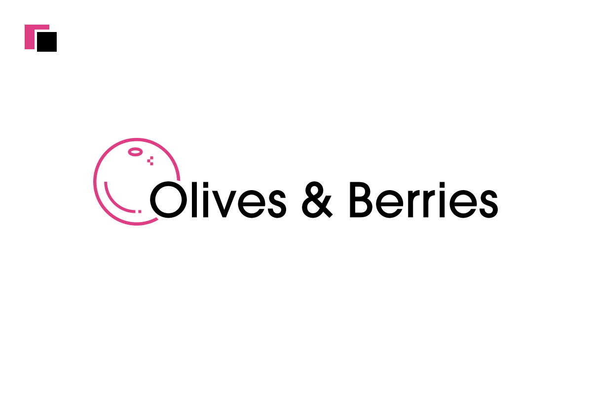 Download Шаблон логотипа "Olives &amp; Berries Design Logo Template" / Olives &amp; Berries Design Logo Template - Шаблон логотипа на тему графика beverage,cooking,cosmetics,design,restaurant,healthy,drink,droplet,food,fresh,juice,logo,natural,oil olive