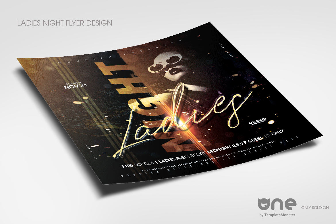 Download Фирменный стиль "Ladies Night Party Flyer - Corporate Identity Template" / Ladies Night Party Flyer - Corporate Identity Template - Фирменный стиль на тему графика affair,after work party,anniversary,bash,birthday,birthday bash,birthday celebration,birthday party,celebration,entertainment,fashion,girl,girls night out,glamour,hosted by,invitation,ladies,