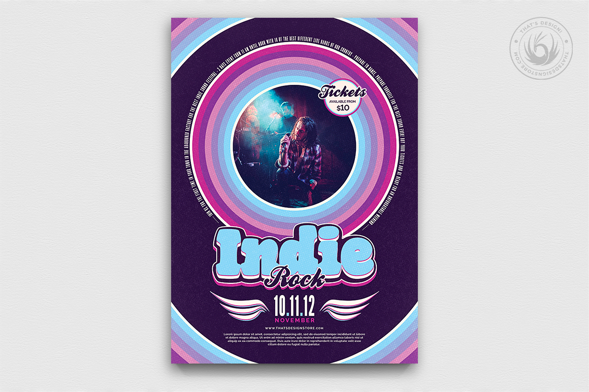Download Фирменный стиль "10 Indie Rock Flyer Bundle - Corporate Identity Template" / 10 Indie Rock Flyer Bundle - Corporate Identity Template - Фирменный стиль на тему графика indie,rock,music,musician,gig,festival,concert,live,band,promotion,event,flyer,poster,template,jazz,blues,alternative,performer,singer,bundle