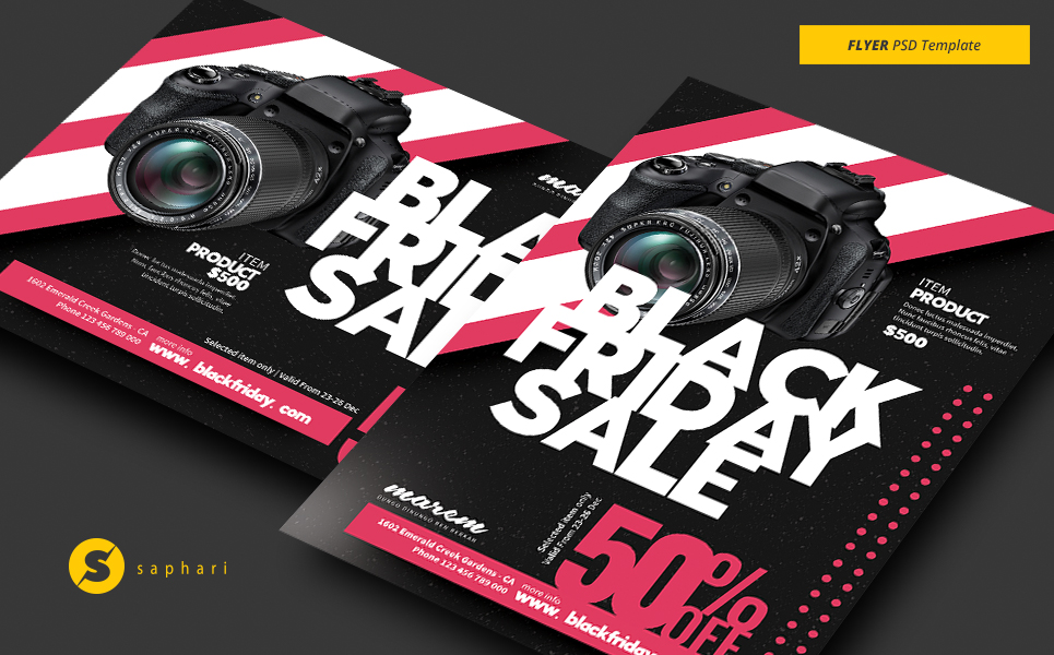 Download Фирменный стиль "Black Friday PSD Flyer - Corporate Identity Template" / Black Friday PSD Flyer - Corporate Identity Template - Фирменный стиль на тему графика a4,advertisement,black friday,campaign,christmas sale,deal,discount,discount flyer,flyer,friday,invite mailing,offer,pamphlet,poster,product flyer,promote,promotion,sale,sale banner,sale flye