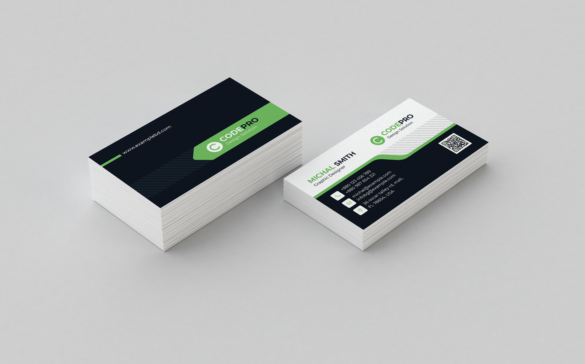 Download Фирменный стиль "Creative Business Card - Corporate Identity Template" / Creative Business Card - Corporate Identity Template - Фирменный стиль на тему графика business card,company card,branding,card,business,creative,graphic,company,modern