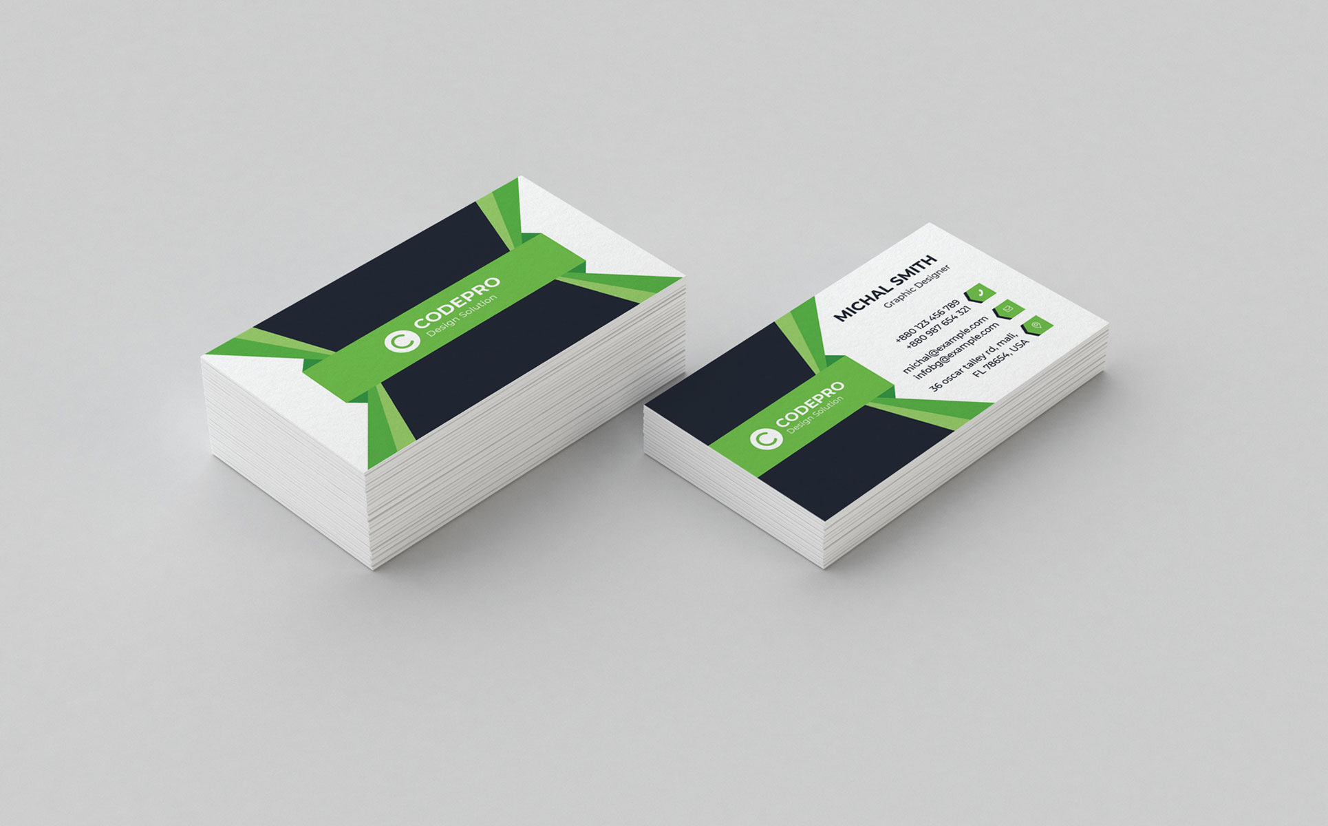 Download Фирменный стиль "Business Card - Corporate Identity Template" / Business Card - Corporate Identity Template - Фирменный стиль на тему графика business card,card,template,identity,graphic,design,business,creative,corporate,minimal,flat design,print,modern