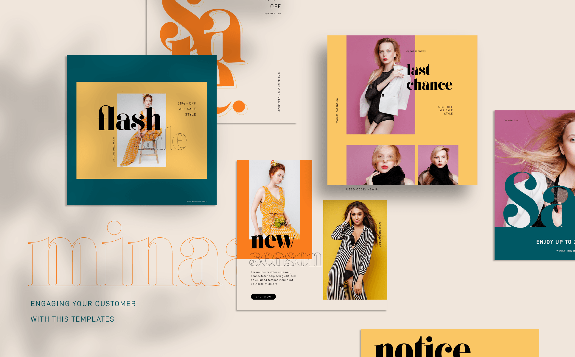 Download Шаблон для соцсетей "Minaa 50 Instagram Templates for Social Media" / Minaa 50 Instagram Templates for Social Media - Шаблон для соцсетей на тему графика fashion,furniture,architecture,blogger,content creator,influencer,cosmetic,store,multipurpose,advertisement,templates,instagram,promotion,sale,quotes,collection,brand