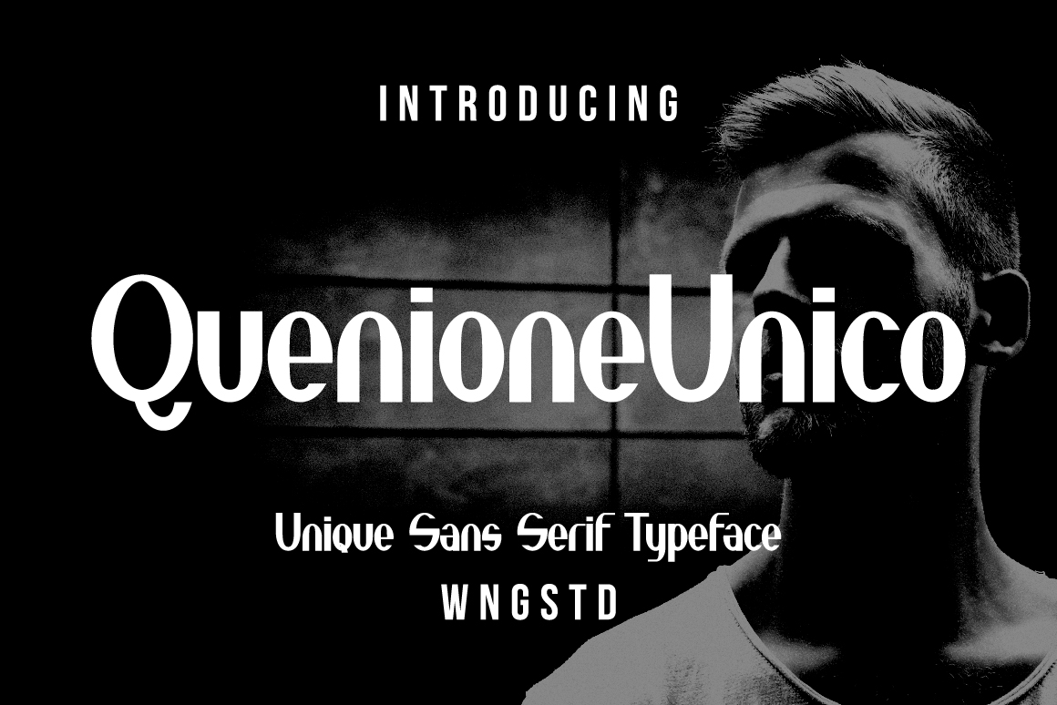 Download Шрифт "Quenione Unico - Unique Sans Serif Font" / Quenione Unico - Unique Sans Serif Font - Шрифт на тему графика elegant font,bold font,modern font,font,sans serif,custom font,elegant,stylish,lowercase,magazine,headline,branding,logos,minimal,fashion,books,display,broadway,cool fonts,bold fonts