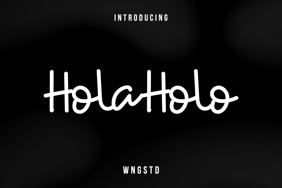 Download Шрифт "Holaholo - Monoline Cursive Font" / Holaholo - Monoline Cursive Font - Шрифт на тему графика monoline fonts,script fonts,cursive fonts,retro fonts,wedding fonts,vintage fonts,logo fonts,handwriting fonts,custom fonts,website fonts,cool fonts,urban fonts,signature fonts,elegant fonts,