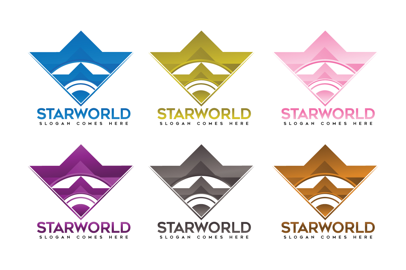 Download Шаблон логотипа "Starworld Logo Template" / Starworld Logo Template - Шаблон логотипа на тему графика starworld,beautiful,dreamer,star,top,actress,fashionstyle,logo,template,vector,graphics,abstract,icon,successes,creativeedge,illustrator,circular,tower,grow,buildup