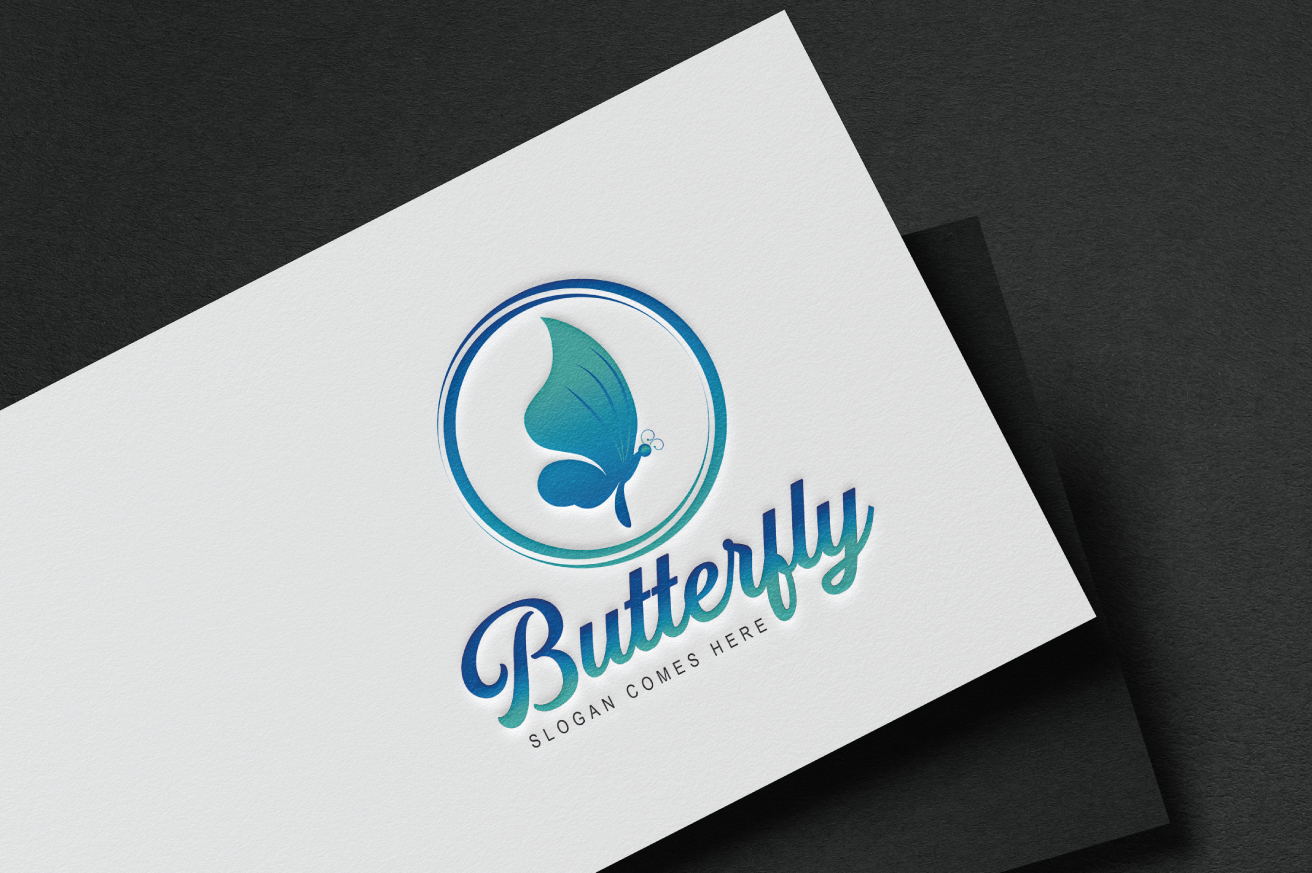 Download Шаблон логотипа "Butterfly Logo Template" / Butterfly Logo Template - Шаблон логотипа на тему графика butterfly,nature,art,photographym,flowers,insect,beautiful,tattoo,vector,abstract,icon,logo,beuty,papillon