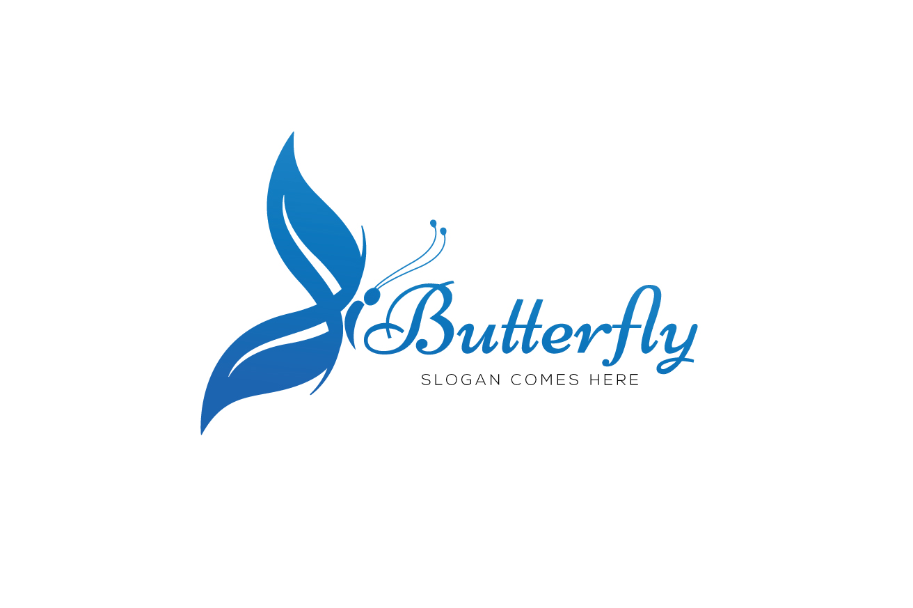 Download Шаблон логотипа "Butterfly Logo Template" / Butterfly Logo Template - Шаблон логотипа на тему графика butterfly,nature,art,photographym,flowers,insect,beautiful,tattoo,vector,abstract,icon,logo,beuty,papillon