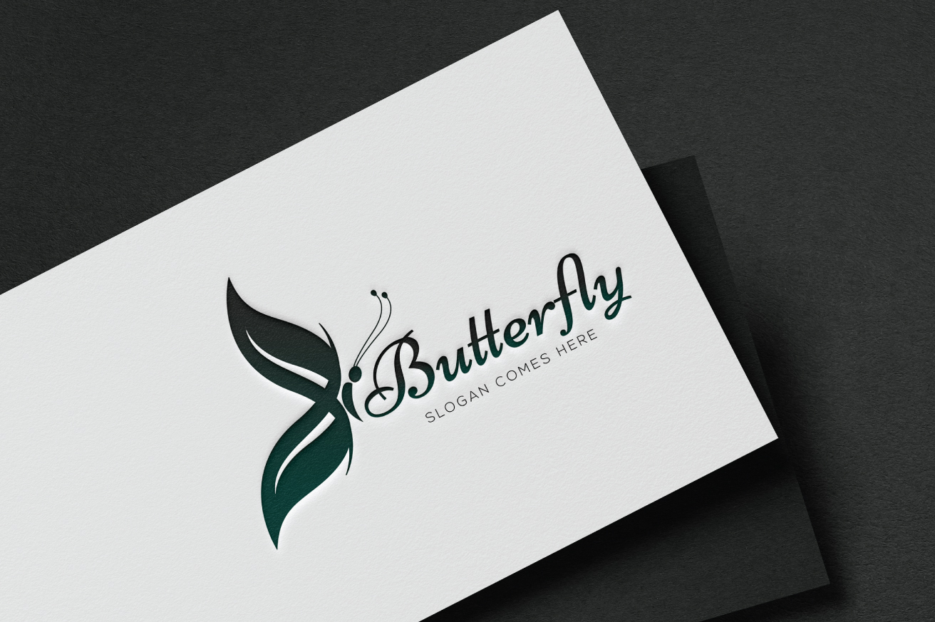 Download Шаблон логотипа "Butterfly Logo Template" / Butterfly Logo Template - Шаблон логотипа на тему графика butterfly,nature,art,photographym,flowers,insect,beautiful,tattoo,vector,abstract,icon,logo,beuty,papillon