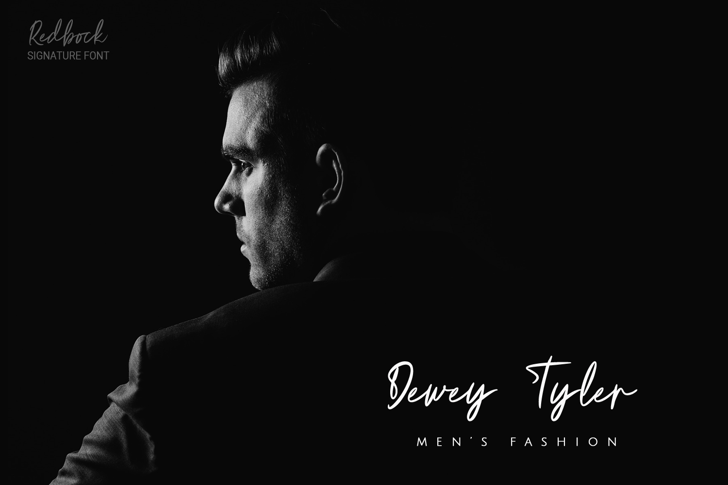 Download Шрифт "Redbock Signature Font" / Redbock Signature Font - Шрифт на тему графика signature