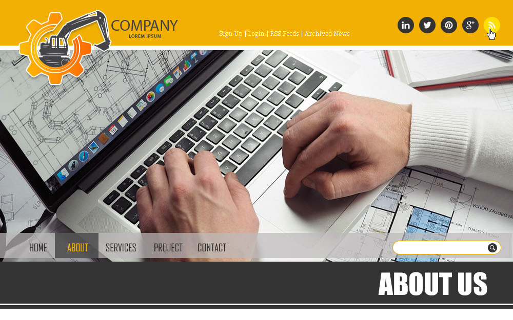 Download PSD шаблон "Construction - Construction and Building PSD Web PSD Template" / Construction - Construction and Building PSD Web PSD Template - PSD шаблон на тему гражданское строительство civil engineering templates,building materials,construction company templates,drafting templates,construction,building,web psd,psd,psd template,psd web