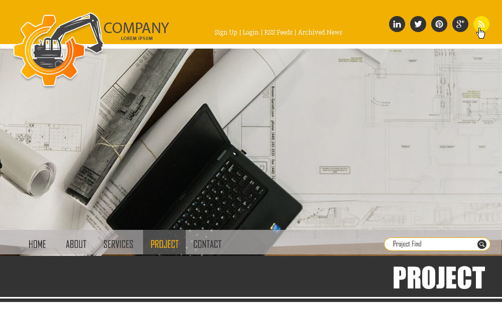 Download PSD шаблон "Construction - Construction and Building PSD Web PSD Template" / Construction - Construction and Building PSD Web PSD Template - PSD шаблон на тему гражданское строительство civil engineering templates,building materials,construction company templates,drafting templates,construction,building,web psd,psd,psd template,psd web