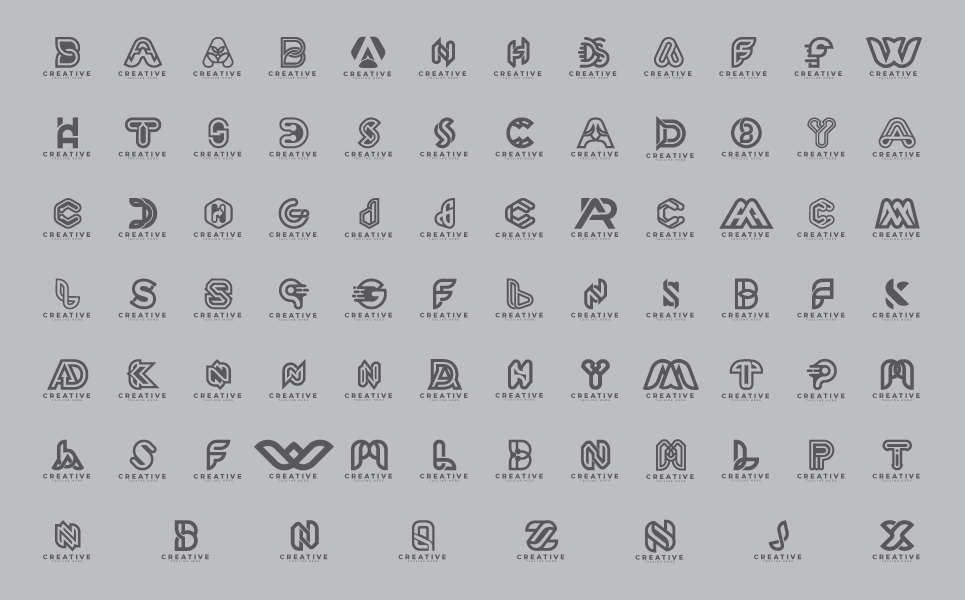 Download Шаблон логотипа "80 Letter Mark  Design Logo Template" / 80 Letter Mark  Design Logo Template - Шаблон логотипа на тему графика beauty,bundle,clean,collection,minimalist,modern,simple,concept,icon,web,design,company,vector,business,shape,corporate,illustration,typography,creative,branding