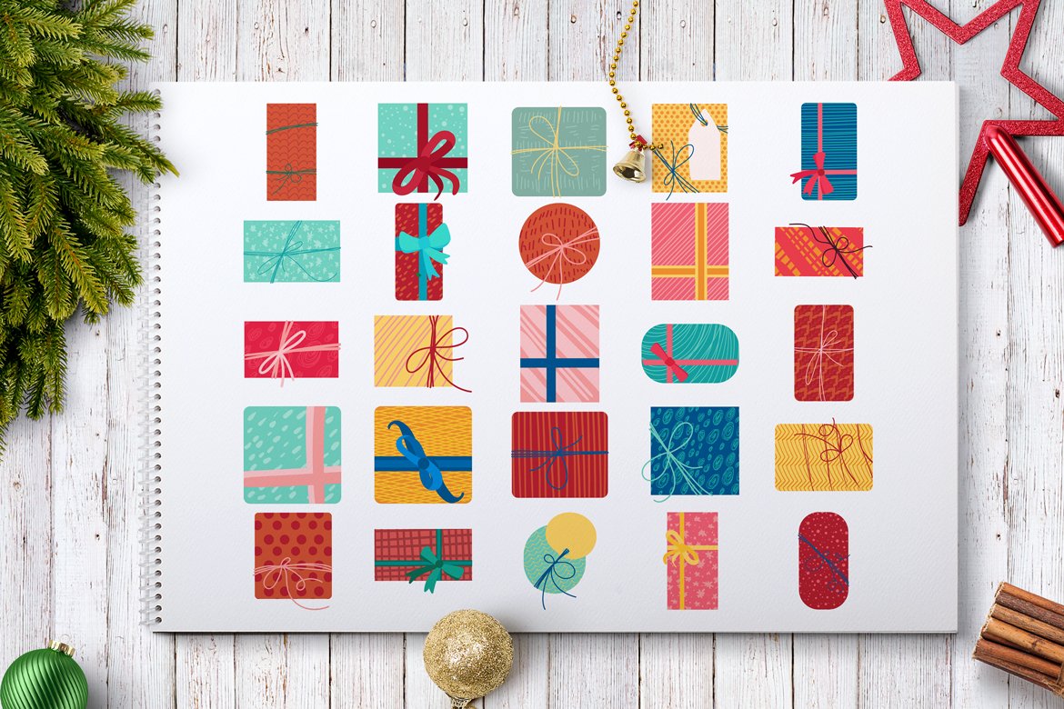 Download Фирменный стиль "Christmas And New Year Pack - Corporate Identity Template" / Christmas And New Year Pack - Corporate Identity Template - Фирменный стиль на тему графика font,calligraphy,lettering,christmas,invitation,card,modern,type,typography,vintage,logo,illustration,bundle,label,poster,design,template,retro,classic,greeting,greeting card,elegant,headline