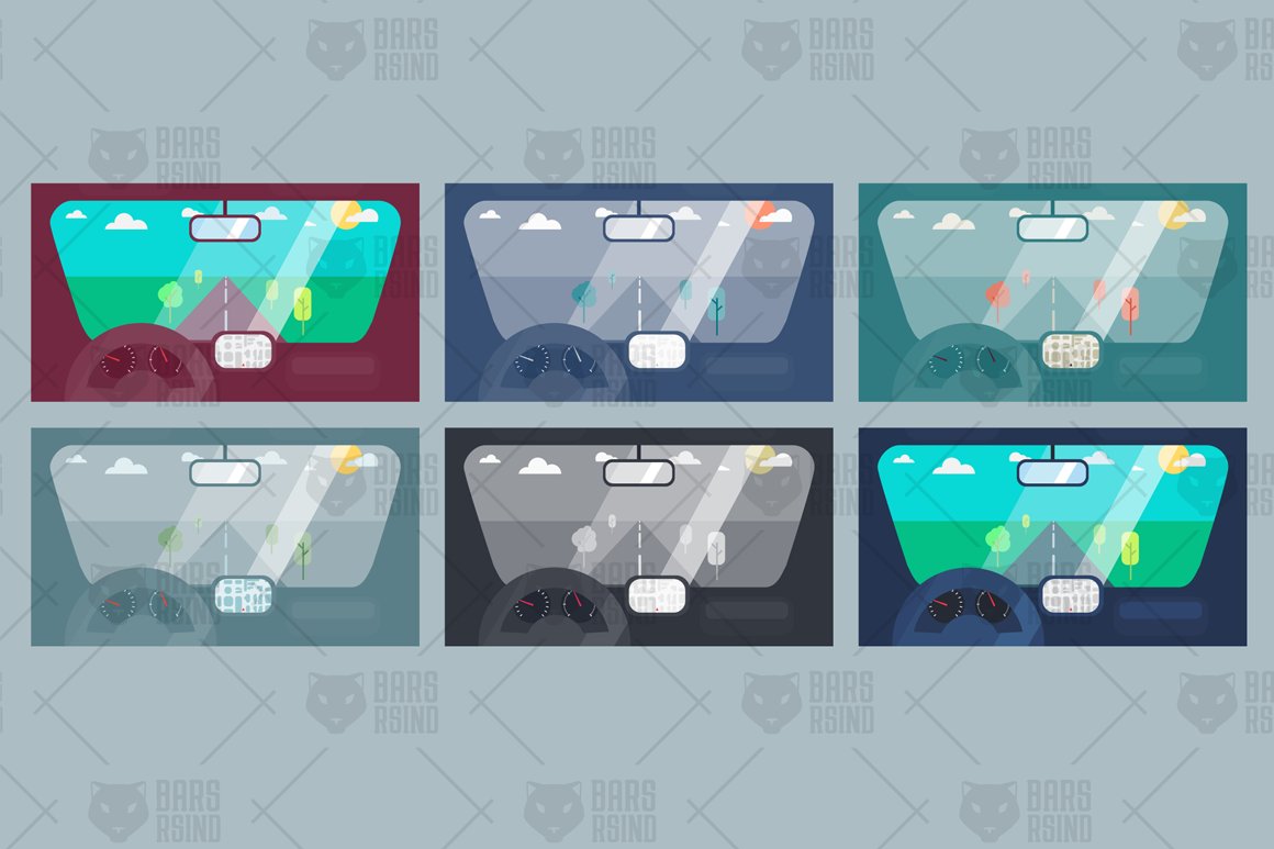 Download Vector "Long Road - Vector Image" / Long Road - Vector Image - Vector на тему графика illustration,design,display,summer,vector,travel,dashboard,salon,tree,technology,urban,interior,background,automobile,transportation,stripe,speed,hud,road,journey,isolated,ride,transport,vehi