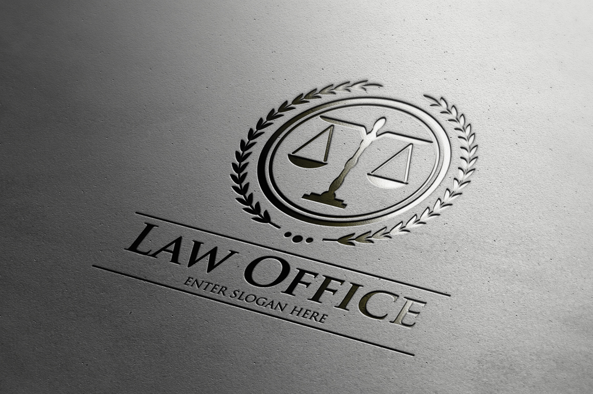Download Шаблон логотипа "Law Office Logo Template" / Law Office Logo Template - Шаблон логотипа на тему графика law,firm,logo,template,vector,attourney,lawyer,crest