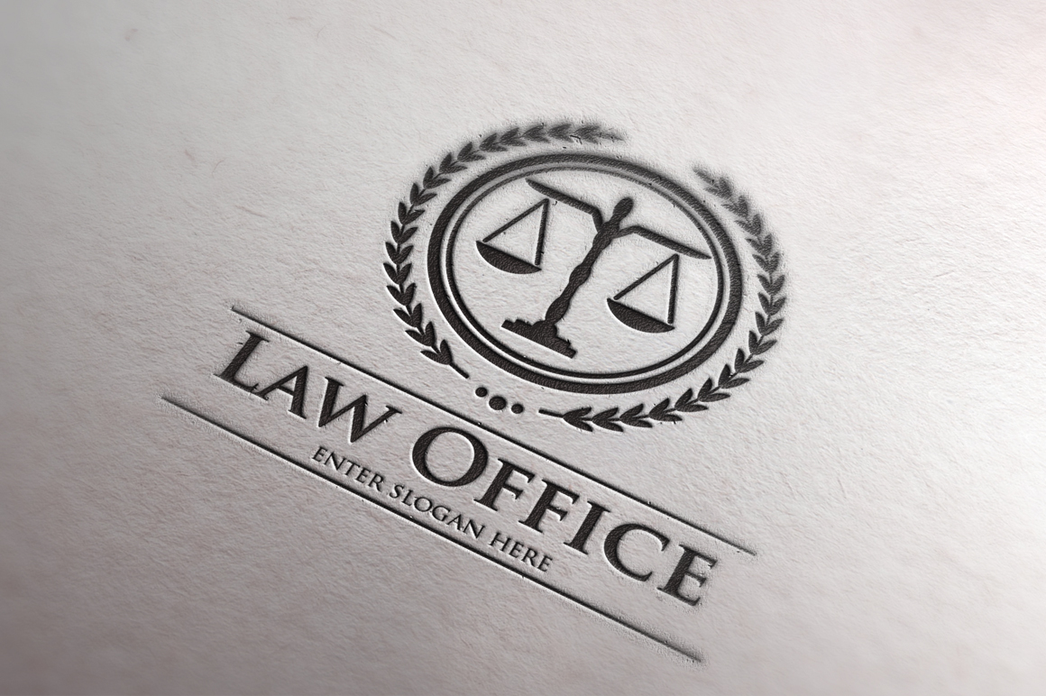 Download Шаблон логотипа "Law Office Logo Template" / Law Office Logo Template - Шаблон логотипа на тему графика law,firm,logo,template,vector,attourney,lawyer,crest