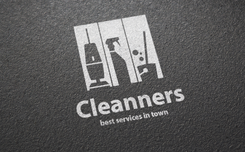 Download Шаблон логотипа "Cleaning Logo Template" / Cleaning Logo Template - Шаблон логотипа на тему графика cleaning,service,logo,sweeper,maid,vacuum,wash,soap