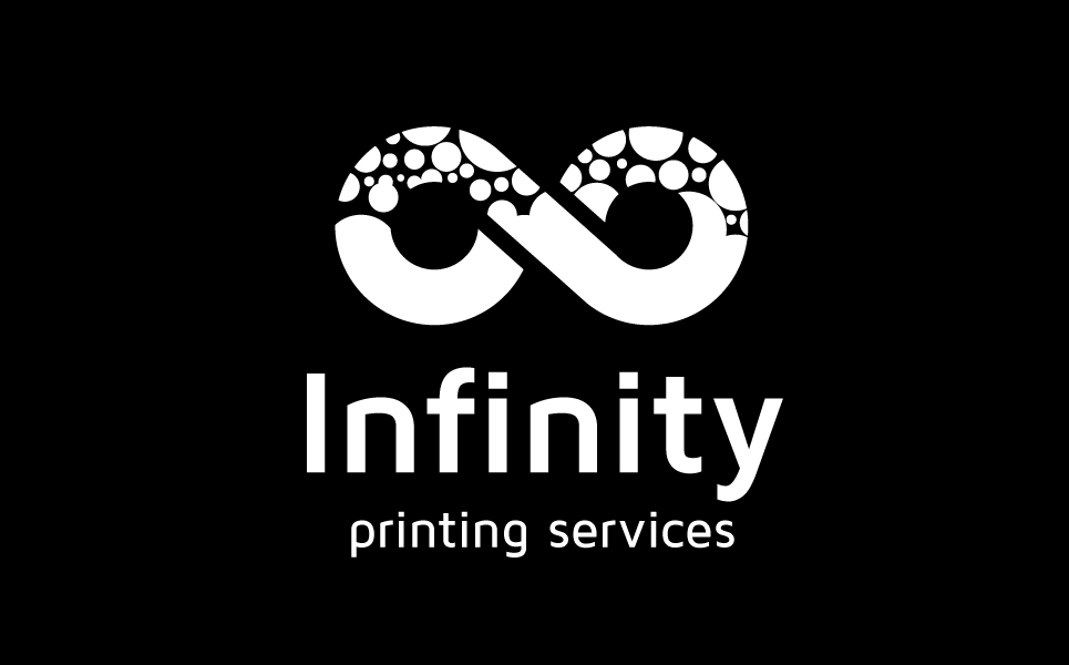 Download Шаблон логотипа "Infinity Logo Template" / Infinity Logo Template - Шаблон логотипа на тему графика infinity,logo,color,colorful,printing,digital,dots,multicolor,rainbow