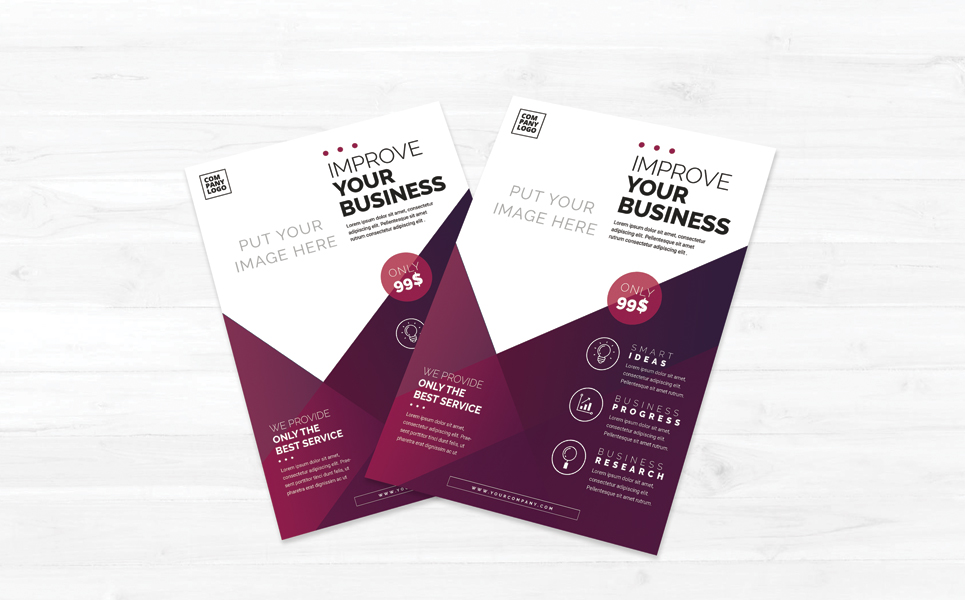 Download Фирменный стиль "Flyer - Corporate Identity Template" / Flyer - Corporate Identity Template - Фирменный стиль на тему графика corporate,flyer,template,business,branding,presentation