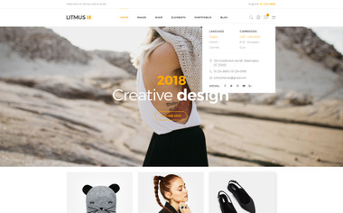 Litmus - Creative Multipurpose WordPress Theme #67369